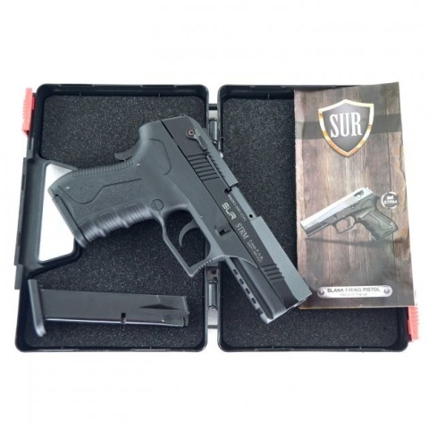 Стартовий пістолет SUR STRM Black + магазин