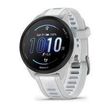 Смарт-годинник Garmin Forerunner 165 туманно-сірий/білий камінь