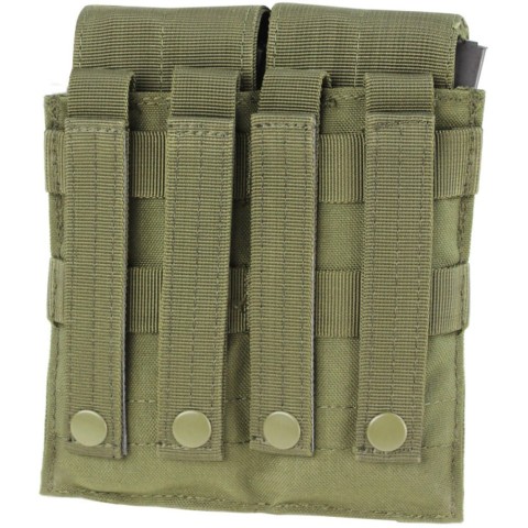 Підсумок Condor DOUBLE M4 MAG для 2-х магазинів, закритий ц:олива