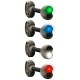 Фонарь на шлем Princeton Tec Switch RGB / White 10 lm Olive