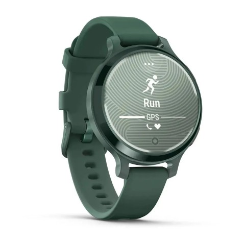 Смарт-часы Garmin Lily 2 Active яшмово-зеленые с силиконовым ремешком яшмово-зеленого цвета