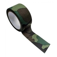 Скотч-стрічка камуфляжна BUVELE 10м хакі (50мм)