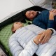 Матрац туристичний надувний одномісний  Naturehike CNK2300DZ013, 185x55x3.5 см, блакитний, овальний