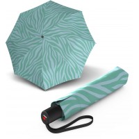 Парасоля Knirps A.200 Zebra Mint Авто/Складана/8спиць /D98x28см