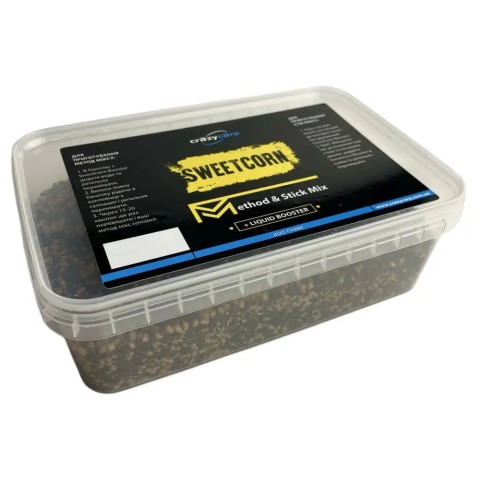 Метод Микс Crazy Carp Method & Stick Mix Sweetcorn 400г