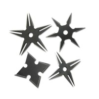 Набір з чотирьох метальних  сюрикенів Perfect Point