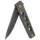 Ніж складаний туристичний Ruike P878-AK, (8.7 см) 14C28N / 6063Aluminum сірий