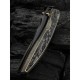 Ніж складаний мисливський Weknife Quinseris, (10,1 см) Bohler M390 / Titanium бронзовий