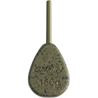 Грузило Brain In-Line Flat Lead 150g 2шт/уп green