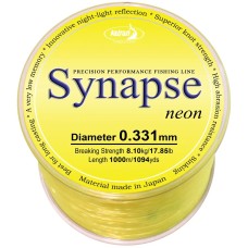 Волосінь Katran Synapse Neon 1000m (neon-yellow) 0.331mm 17.85lb