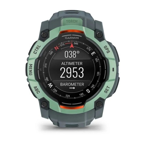 Смарт-годинник Garmin Instinct 3 (50 мм) AMOLED неотропік/сутінковий