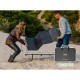Бандаж на коліно Naturehike Dura-light NH15A001-M, чорний