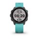 Смарт-годинник Garmin Forerunner 245 Music з бірюзовим ремінцем