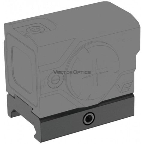 Кріплення низкопрофільне Vector Optics на планку Вівер для VOD footprint