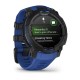 Смарт-годинник Garmin Instinct 3 (45 мм) AMOLED синя блискавка/чорний
