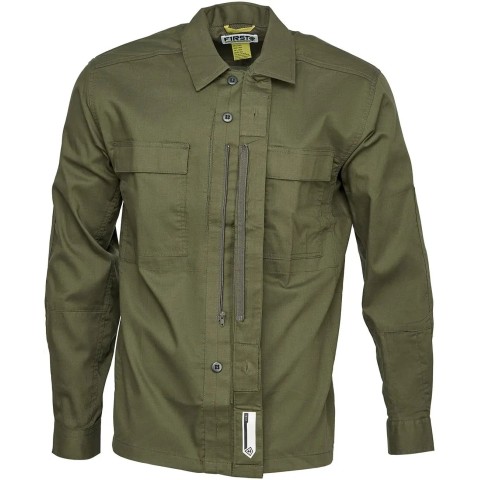Рубашка First Tactical M'S V2 BDU LS SHRT 2XL динный рукав олива
