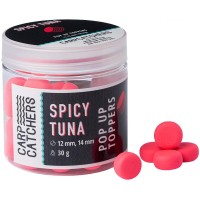 Бойлы Carp Catchers Pop-Up Toppers Spicy Tuna 12, 14mm