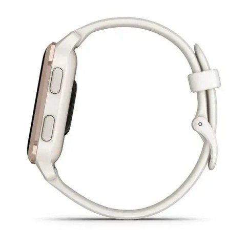 Смарт-годинник Garmin Venu Sq 2 Music Edition айворі з персиково-золотистим безелем