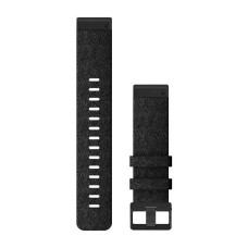 Ремінці для годинника Garmin QuickFit 22 нейлонові, чорні