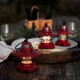 Фонарь кемпинговый Barebones Edison Mini Lantern 2AA/USB red