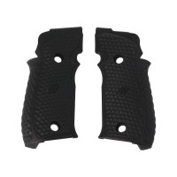 Накладки на пістолетне руків'я Sig Sauer P226 ZEV G10, HEXAGONAL AGGRESSIVE,  BLK