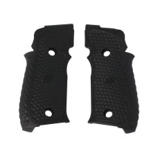 Накладки на пістолетне руків'я Sig Sauer P226 ZEV G10, HEXAGONAL AGGRESSIVE,  BLK
