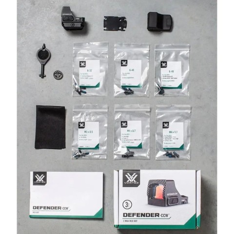 Приціл коліматорний Vortex Defender-CCW 3 MOA Picatinny/DeltaPoint Pro