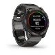 Смарт-годинник Garmin fenix 7X Pro Sapphire Solar Edition карбоново-сірий титановий DLC з титановим вентильованим браслетом