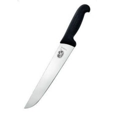 Нож кухонный разделочный Victorinox Fibrox 18 см, черный