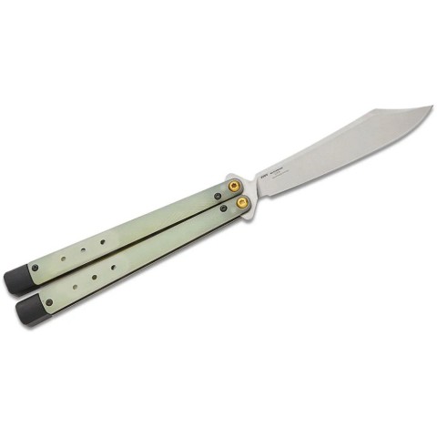 Ніж Benchmade Necron, balisong, jade G10, 99