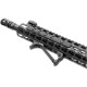 Упор Leapers Angled Foregrip, Keymod, Aluminum, Ultra Slim ц:black