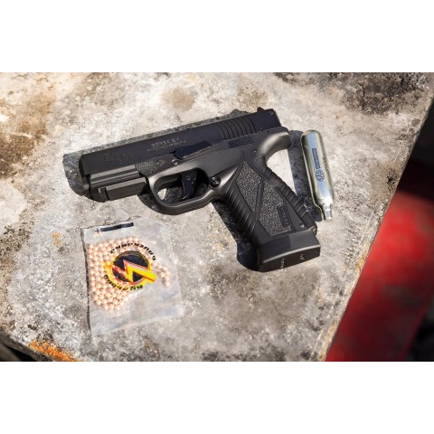 Пистолет пневматический ASG Bersa BP9CC Blowback. CO2. BB кал. 4.5 мм