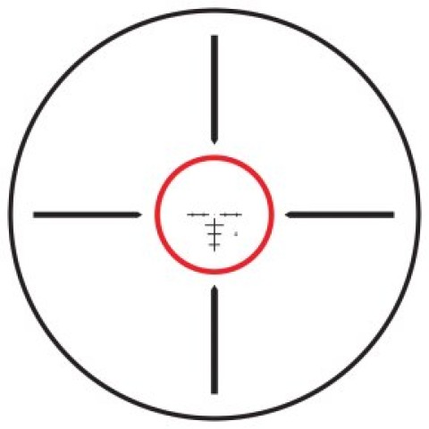 Прицел оптический Burris XTR II 1-8x24, illum., Ball Circle Dot, FFP