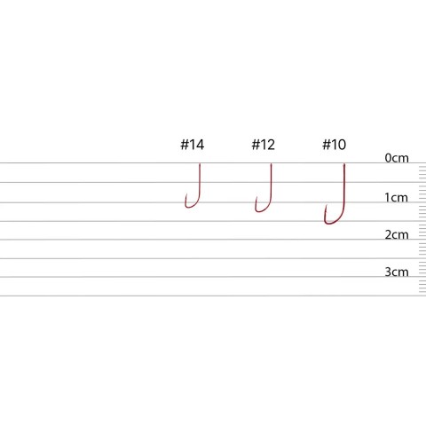Крючок X-Fish Мотыль #10 (8шт/уп)