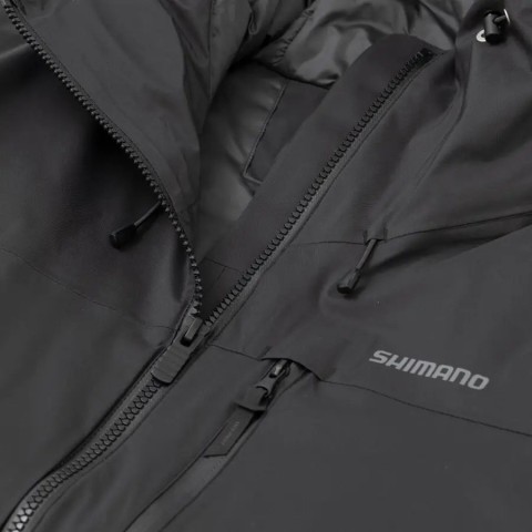 Куртка Shimano Durast Warm Short Rain Jacket L Black