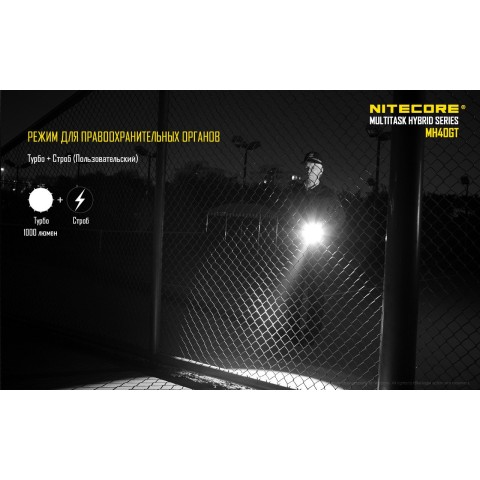 Фонарь Nitecore MH40GT