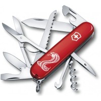 Складаний ніж Victorinox HUNTSMAN ZODIAC Могутня кобра 1.3713.Z4340u