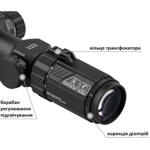 DISCOVERY Optics HS 6-24X44SFIR 30mm подсветка
