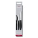 Набір кухонний Victorinox SwissClassic Paring Set 3шт з чорн. ручкою (2 ножа, овочечистка) у подар.упак.