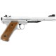 Пневматичний пістолет Umarex Ruger Mark IV Stainless  кал.4,5 мм