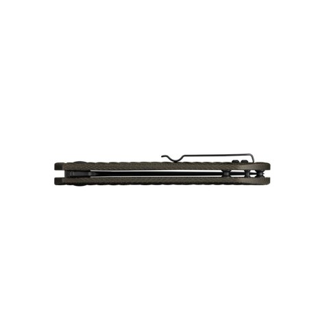 Ніж складаний туристичний Ruike P123-MB, (9.2 см) 14C28N / мікарта коричневий