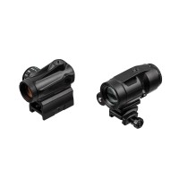 Комплект Sig Optics коллиматор ROMEO-MSR Gen II 2 MOA и магнифер JULIET3-MICRO 3X22MM