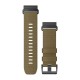 Ремінці для годинника Garmin QuickFit 26 тактичні нейлонові койот