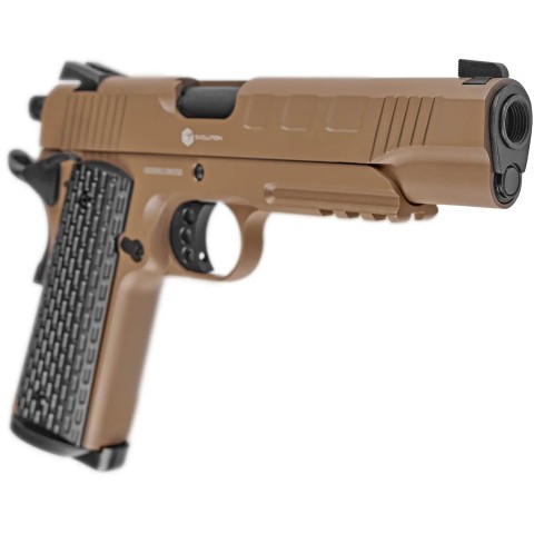Пистолет страйкбольный Evolution E911 Defender Tan Gas 6 мм ц:tan