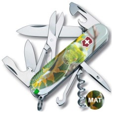 Нож Victorinox Swiss Army Climber Zodiac Зеленая змея