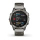 Смарт-годинник Garmin fenix 6 Sapphire титановий з титановим ремінцем