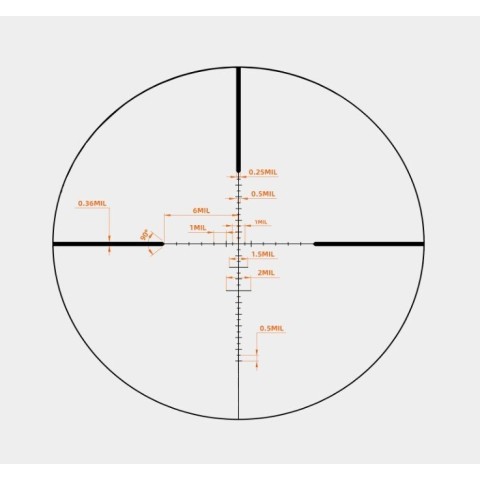 Прицел оптический Vector Optics SOI 4-12x40 (30 мм) AO SFP VNM-1 MIL