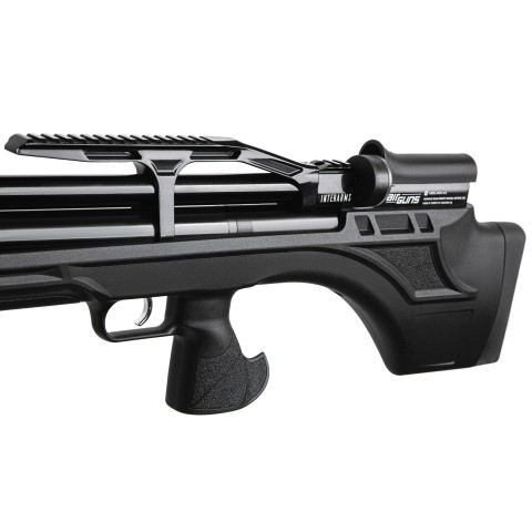 Пневматична Редукторна PCP гвинтівка  Aselkon MX7 Black  кал. 4.5