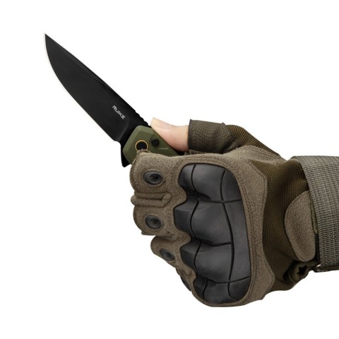 Ніж складаний туристичний Ruike P873-G, (8.8 см)14C28N / G10 зелений