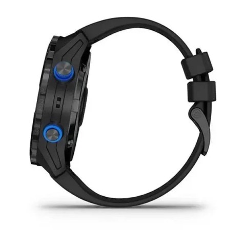 Смарт-годинник Garmin Descent Mk2i титановий сірий DLC з чорним ремінцем